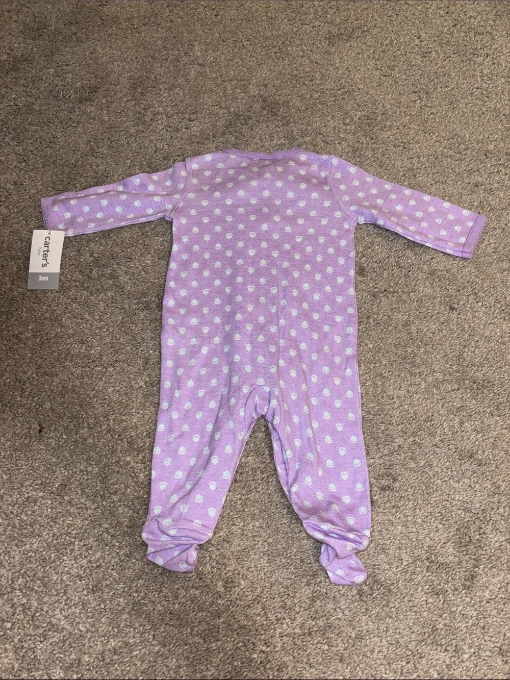 🦄 Carter’s Snap Button Footy Pajamas